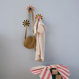 Kids Concept - Σετ 3 Ξύλινες Κρεμάστρες Circus