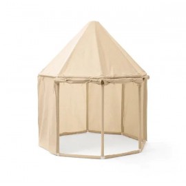 Kids Concept - Ξύλινο Σπιτάκι Πολυγωνικό Montessori Beige