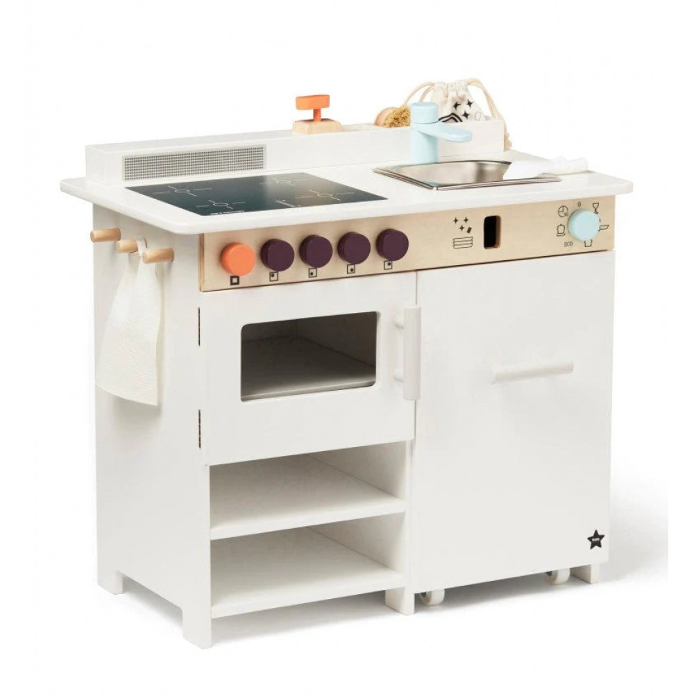 Kids Concept - Ξύλινη Κουζίνα Με Πλυντήριο Πίατων KID'S HUB