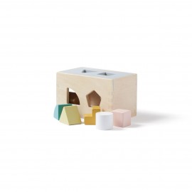 Kids Concept - Ξύλινo Φορτηγάκι Με Σχήματα Αντιστοίχισης