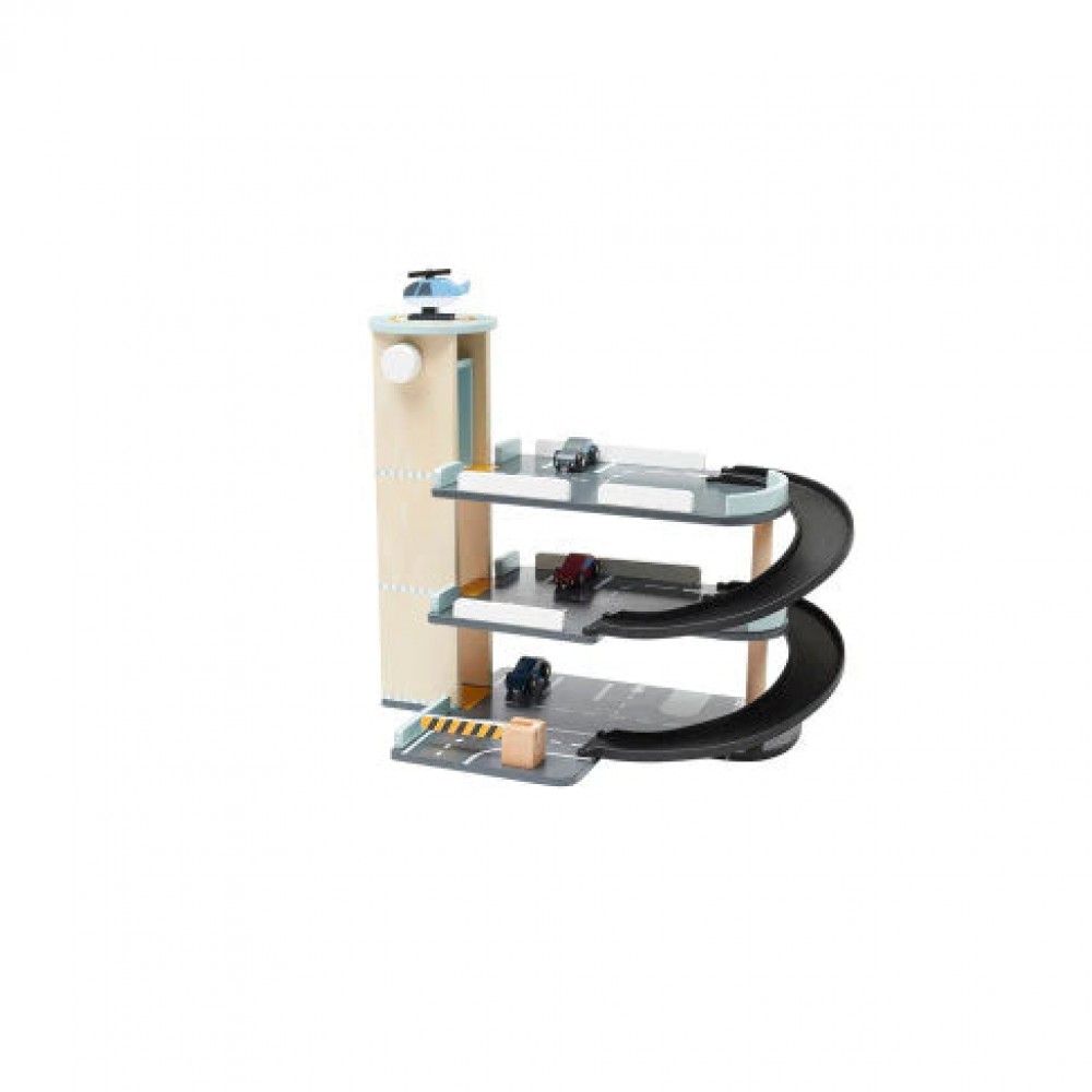 Kids Concept - Ξύλινο Παρκινγκ Αυτοκινήτων