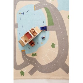 Kids Concept - Ξύλινο Πλοίο Με Αυτοκίνητα AIDEN