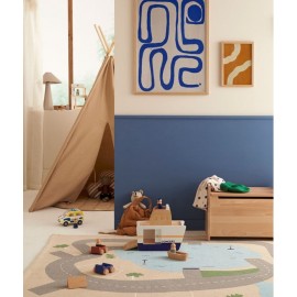 Kids Concept - Ξύλινο Πλοίο Με Αυτοκίνητα AIDEN