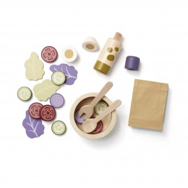 Kids Concept - Ξύλινο Σετ Σαλάτας Kid's Hub