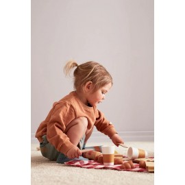 Kids Concept - Σετ Πικ-Νικ Με Ξύλινα Αξεσουάρ Kid's Hub