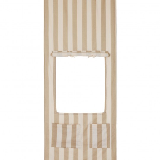 Kids Concept - Υφασμάτινο Κουκλοθέατρο Stripe Beige