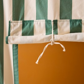 Kids Concept - Υφασμάτινο Κουκλοθέατρο Stripe Green