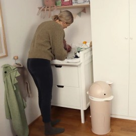 Kindsgut - Κάδος Απόρριψης Πάνας Φάλαινα Μπεζ