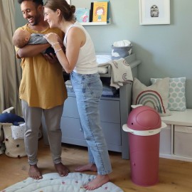 Kindsgut - Κάδος Απόρριψης Πάνας Φάλαινα Ροζ