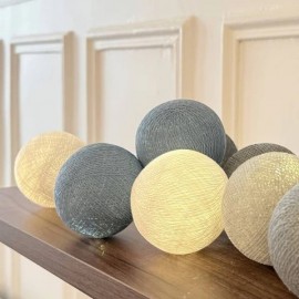 La Case De Cousin Paul - Γιρλάντα Με 16 Φωτάκια Ecume Χωρίς Μετασχηματιστή