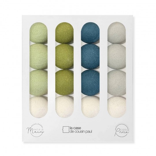 La Case De Cousin Paul - Γιρλάντα Με 16 Φωτάκια Mistral Χωρίς Μετασχηματιστή