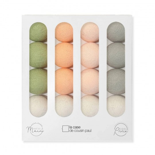 La Case De Cousin Paul - Γιρλάντα Με 16 Φωτάκια Solstice Χωρίς Μετασχηματιστή