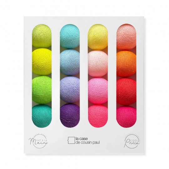 La Case De Cousin Paul - Γιρλάντα Με 16 Φωτάκια Zenith Χωρίς Μετασχηματιστή