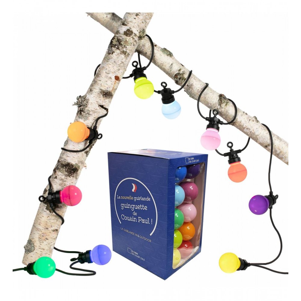 La Case De Cousin Paul - Γιρλάντα Με 10 Φωτάκια Εξωτερικού Χώρου Bahia 5m