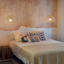  La Case De Cousin Paul - Φωτιστικό Οροφής Coupole Ecru 38cm