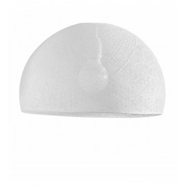 La Case De Cousin Paul - Φωτιστικό Οροφής Coupole Blanc 38cm