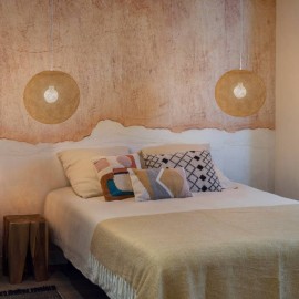 La Case De Cousin Paul - Φωτιστικό Οροφής Globe Sand 38cm