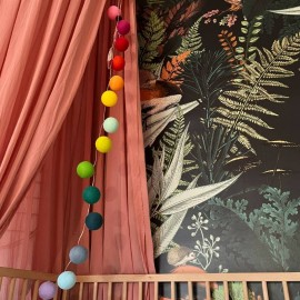 La Case De Cousin Paul - Γιρλάντα Με 16 Φωτάκια Rainbow