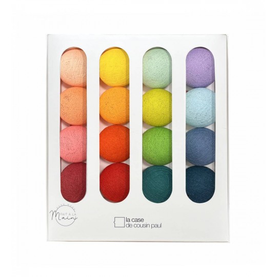 La Case De Cousin Paul - Γιρλάντα Με 16 Φωτάκια Rainbow La Case De Cousin Paul - Γιρλάντα Με 16 Φωτάκια Rainbow