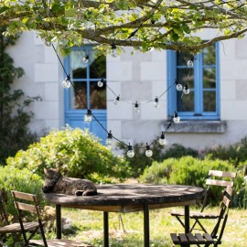 La Case De Cousin Paul - Γιρλάντα Με 10 Φωτάκια Εξωτερικού Χώρου Transparent 5m