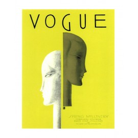 Brookpace Lascelles - Art Print Vogue February 20 1929 Με Κορνίζα Black Box 