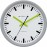 Lascelles - Ρολόι Τοίχου Swiss Station Grey/Lime 30cm