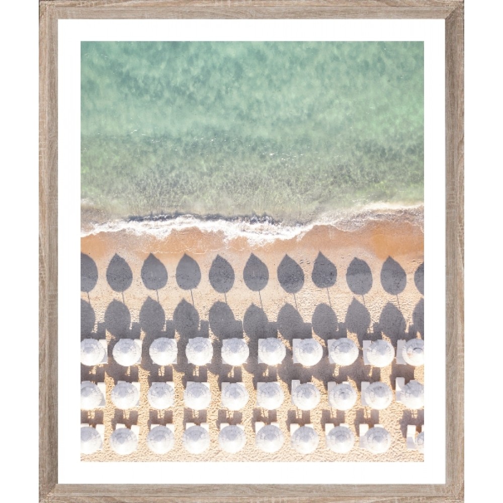 Brookpace Lascelles - Art Print Sardinia Beach Με Ξύλινη Κορνίζα