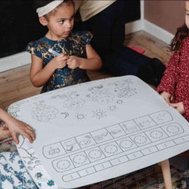 Les Droles De Bouilles - Επιφάνεια Χρωματισμού Για Τραπεζάκι Δάσος