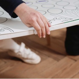 Les Droles De Bouilles - Επιφάνεια Χρωματισμού Για Τραπεζάκι Σαφάρι