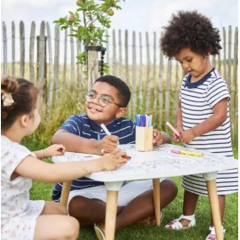 Les Droles De Bouilles - Σετ Τραπέζι Με Επιφάνεια Χρωματισμού &  Καρεκλάκι Artist