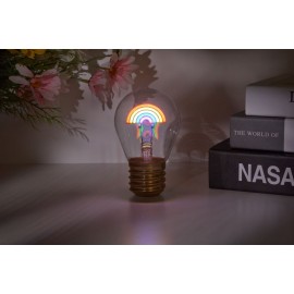 Light Me Up - Επαναφορτιζόμενη Επιτραπέζια Λάμπα LED Rainbow
