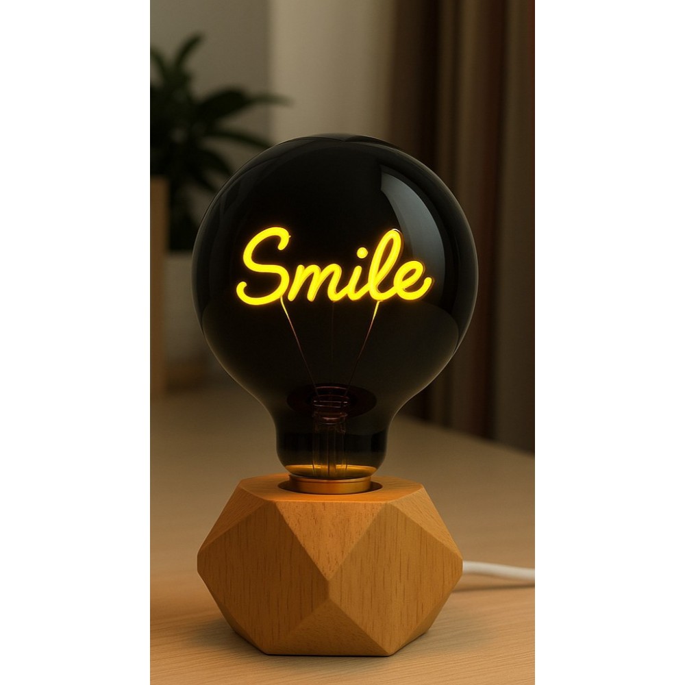 Light Me Up - Διακοσμητική Λάμπα LED Για Επιτραπέζιο Φωτιστικό Smile