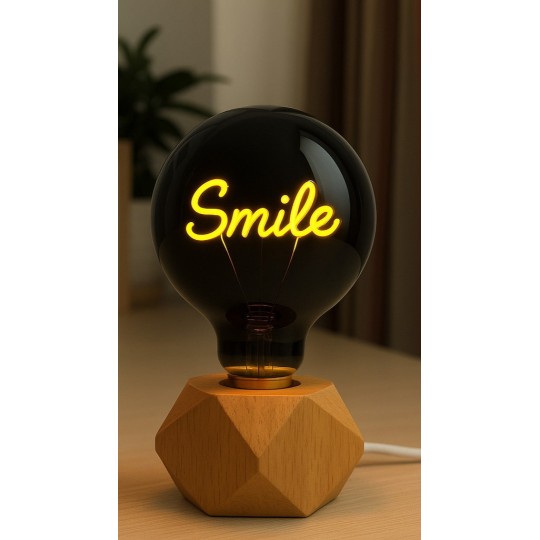 Light Me Up - Διακοσμητική Λάμπα LED Για Επιτραπέζιο Φωτιστικό Smile