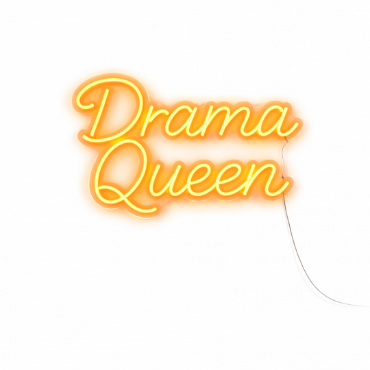 Light Me Up - Φωτιστικό Τοίχου NEON Drama Queen