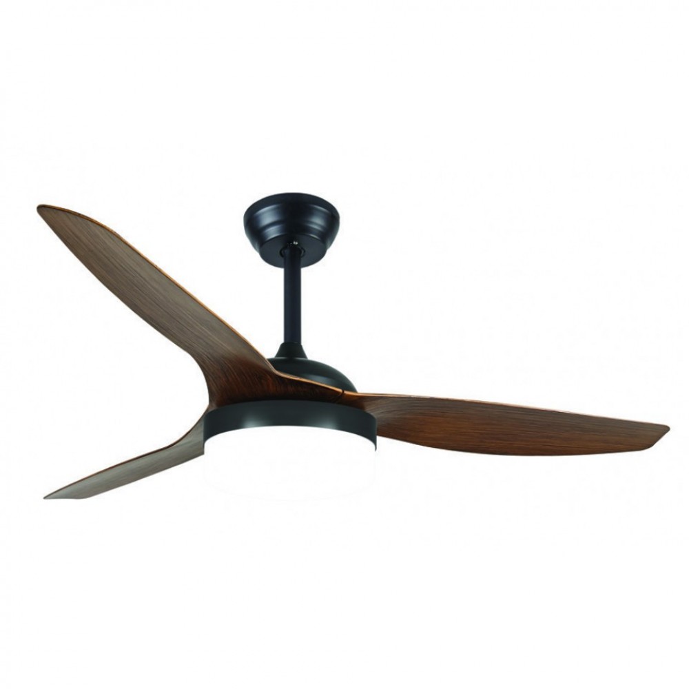 Lineme - Ανεμιστήρας Οροφής LED Ponente Ø132cm 18W Ξύλο Κερασιάς
