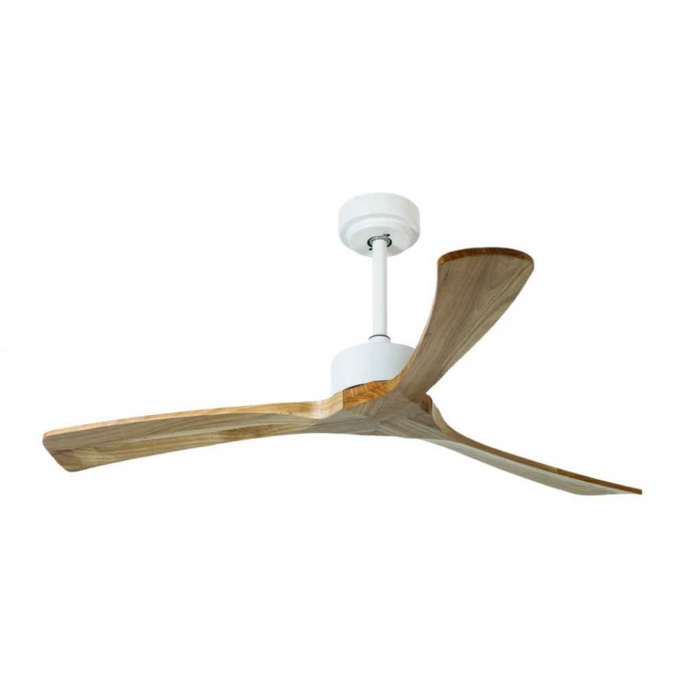 Lineme - Ανεμιστήρας Οροφής Meino Ø132cm Με 3 Πτερύγια White Wood