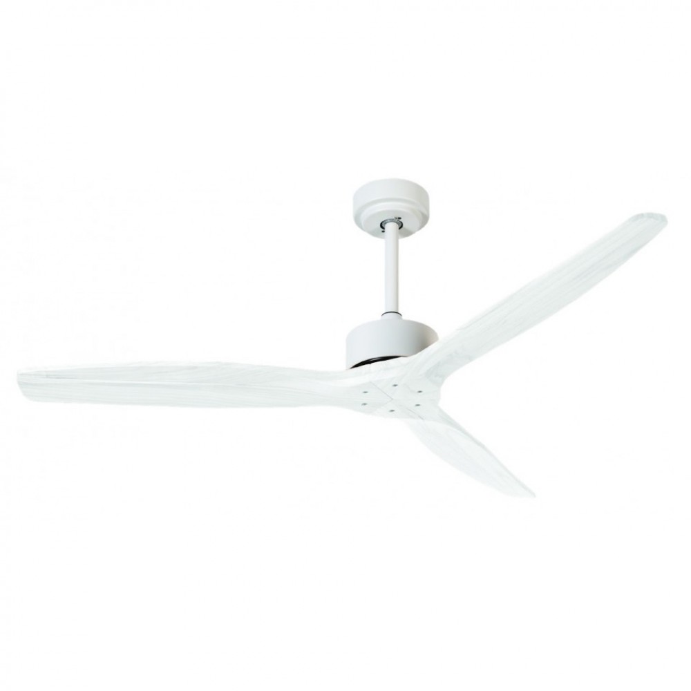 Lineme - Ανεμιστήρας Οροφής Alessa Ø132cm Με 3 Πτερύγια White Wood