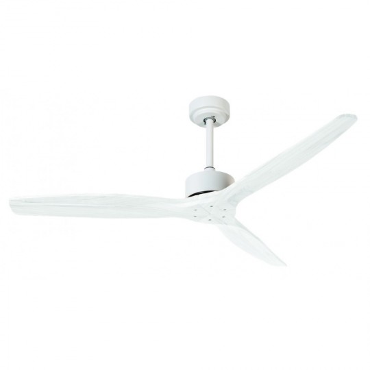 Lineme - Ανεμιστήρας Οροφής Alessa Ø132cm Με 3 Πτερύγια White Wood