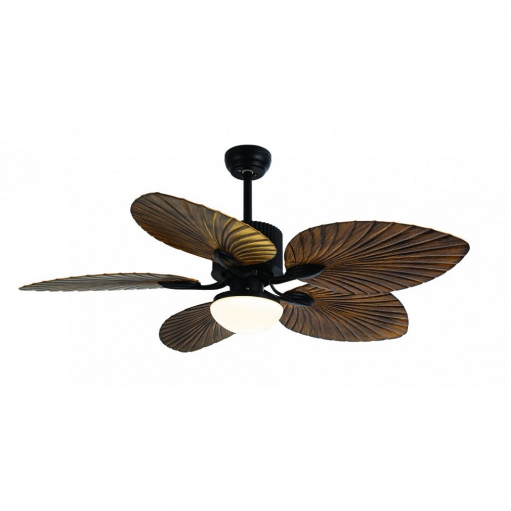 Lineme - Ανεμιστήρας Οροφής LED Ø132cm Isla 18W Brown