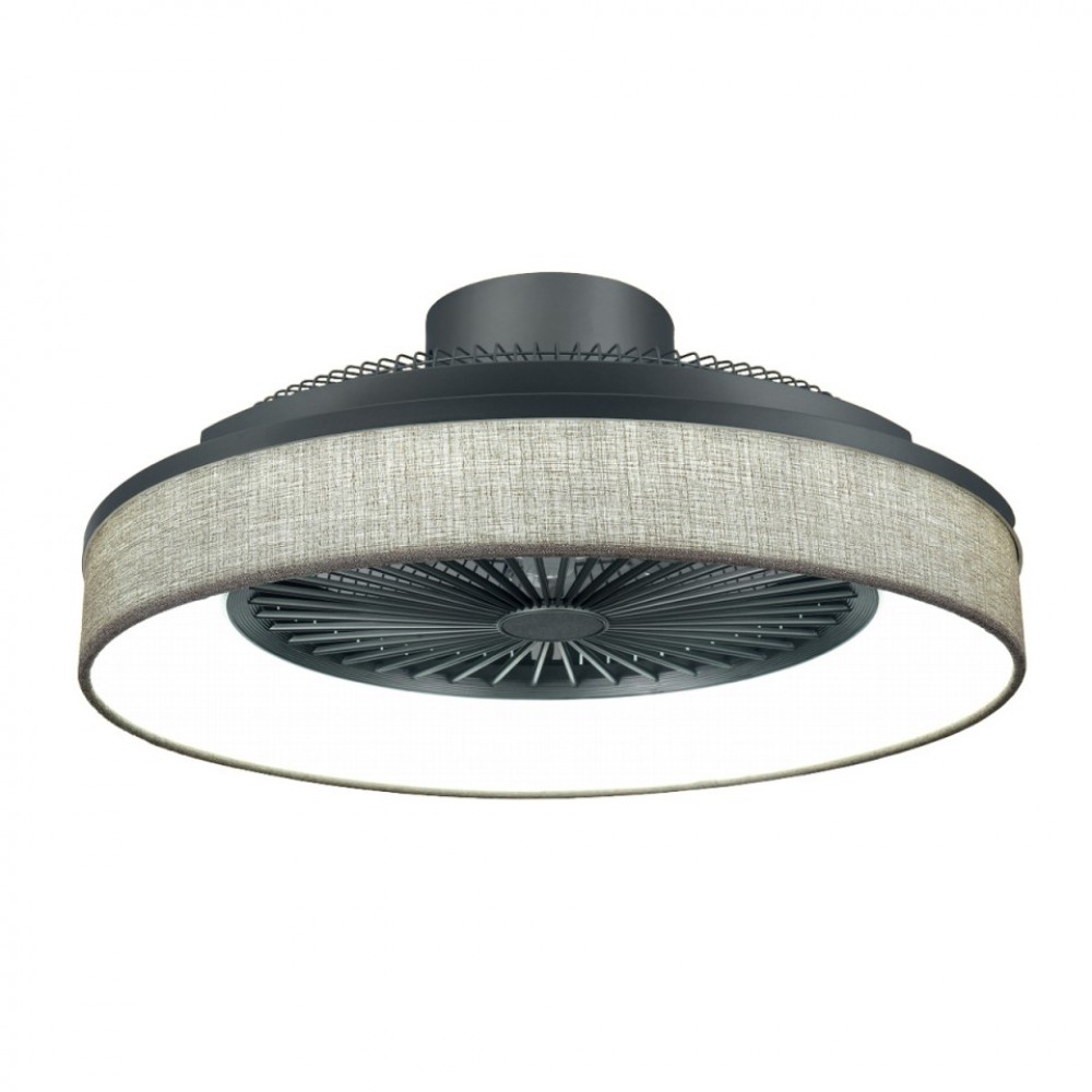 Lineme - Ανεμιστήρας Οροφής LED Aria Ø53cm Grey Linen