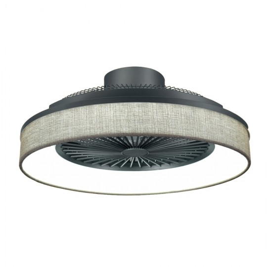 Lineme - Ανεμιστήρας Οροφής LED Aria Ø53cm Grey Linen