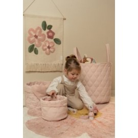  Little Dutch - Καλαθάκι Αλλαξιέρας Καπιτονέ  Pure Blossom 20x15cm