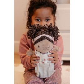 Little Dutch - Υφασμάτινη Κούκλα Μωρό Σε Καλαθούνα Evi 30cm