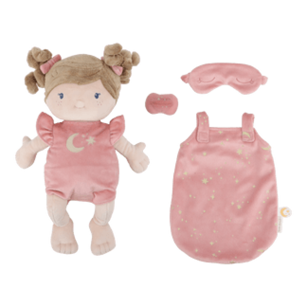 Little Dutch - Υφασμάτινη Κούκλα Μωρό Rosa 40cm