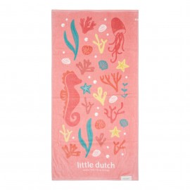 Little Dutch - Πετσέτα Θαλάσσης Ocean Treasures Pink