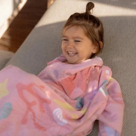 Little Dutch - Πετσέτα Θαλάσσης Ocean Treasures Pink