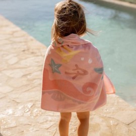 Little Dutch - Πετσέτα Θαλάσσης Ocean Treasures Pink