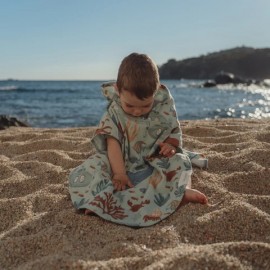 Little Dutch - Παιδικό Πόντσο Ocean World Multicolour One size
