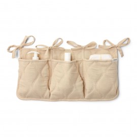  Little Dutch - Υφασμάτινη Θήκη Οργάνωσης Καπιτονέ Pure Soft Beige
