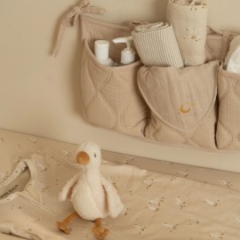  Little Dutch - Υφασμάτινη Θήκη Οργάνωσης Καπιτονέ Pure Soft Beige